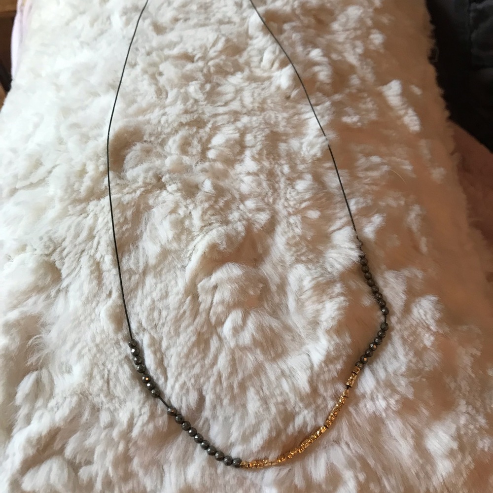Gorjana 18k GP beading adjustable necklace NWOT - Picture 5 of 9